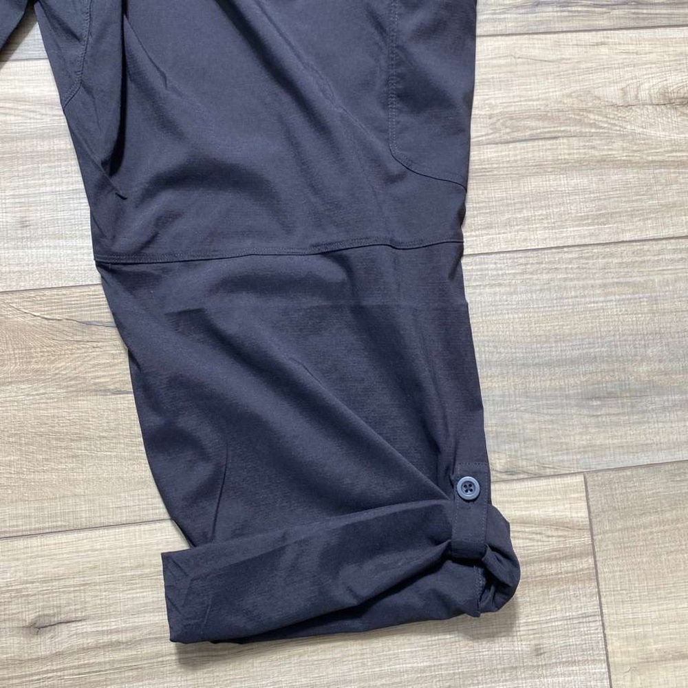 LL Bean Womens Vista Trekking Pants Size 24W Black‎ Quick Dry Lightweight - Picture 12 of 13